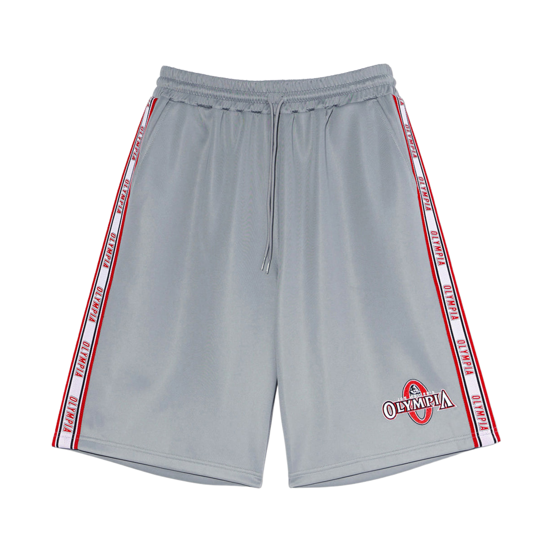 프리덤 올림피아 레터링 버뮤다 쇼츠 그레이(FREEDOM Olympia Lettering Bermuda Shorts Gray) - 1