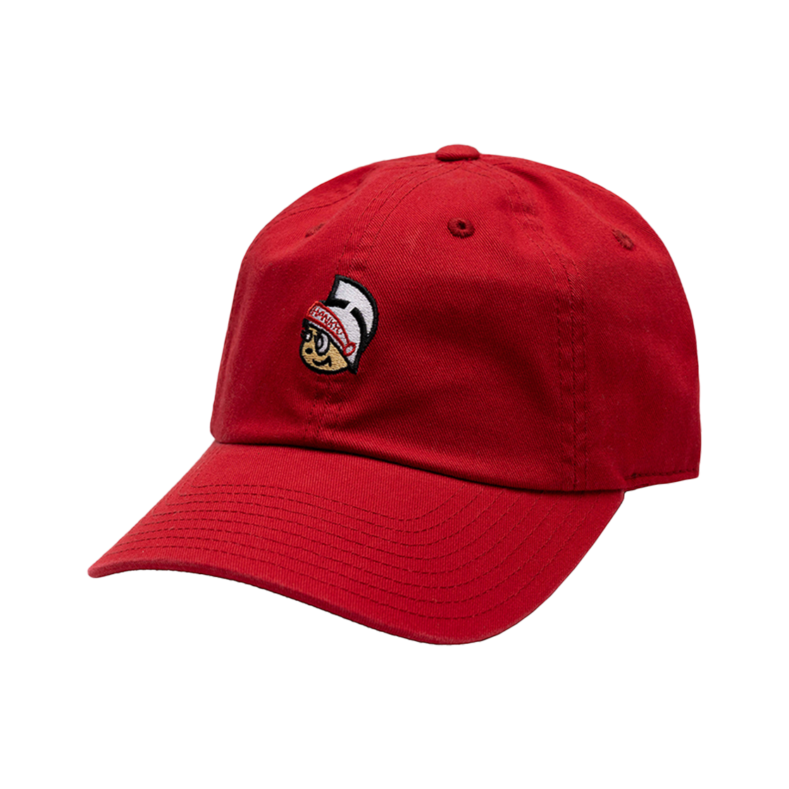 21015AHBR-RED American Needle Micro Slouch Cap Hankyu Braves