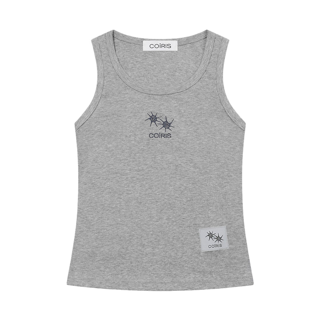 C-P00000JJ Coiris Leon Round Neck Sleeveless Gray