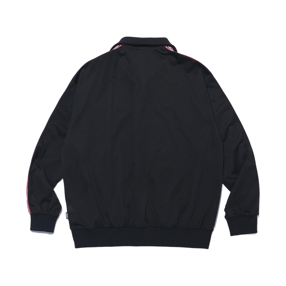 프리덤 올림피아 레터링 엔타이어 메쉬 카라 집업 블랙(FREEDOM Olympia Lettering Entire Mesh Collar Zip-Up Black) - 2