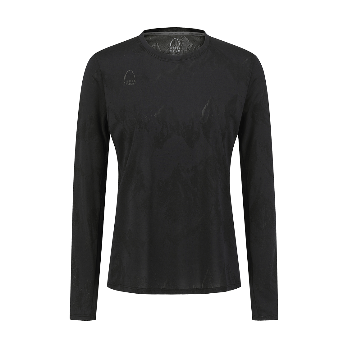 N6222BRL35BLK SIERRA DESIGNS W AIRPEAK Long Sleeve Black