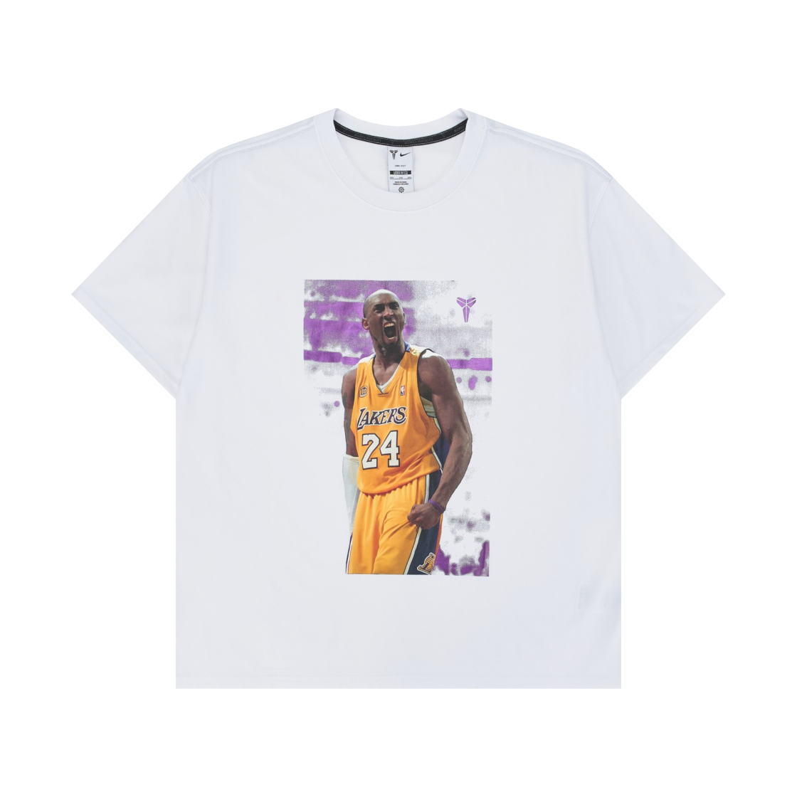 IQ2375-100 Nike Kobe Dri-Fit Basketball T-Shirt White - Asia