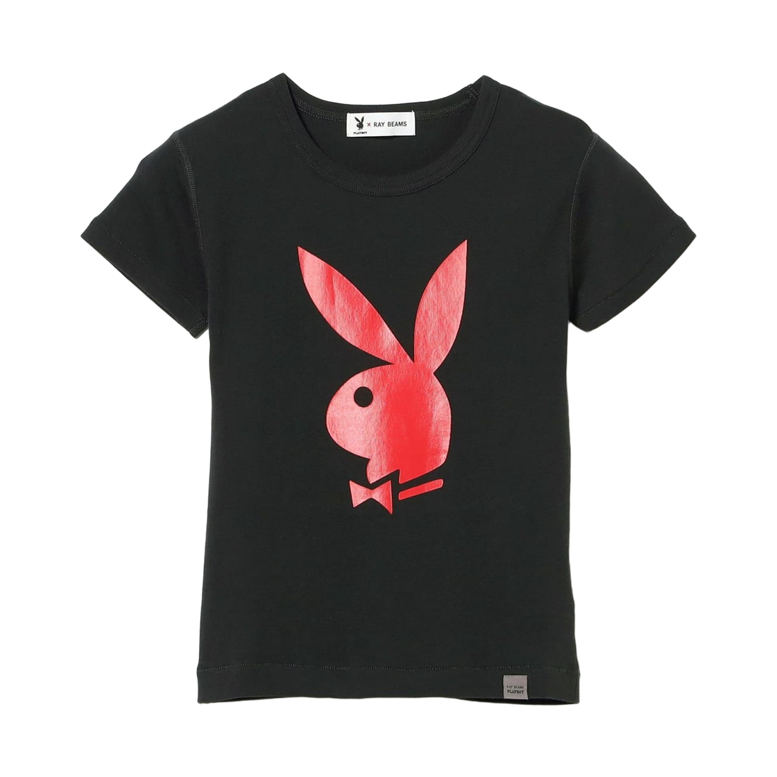 레이 빔즈 x 플레이보이 컴팩트 티셔츠 블랙(Ray Beams x Playboy Compact T-Shirt Black) - 1