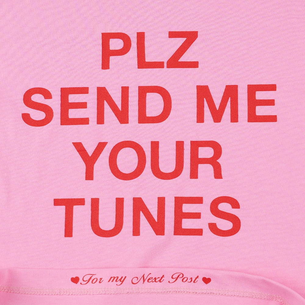 언스테디마켓 레터링 티셔츠 핑크(UnsteadyMarket Lettering Tee_Pink) - 2