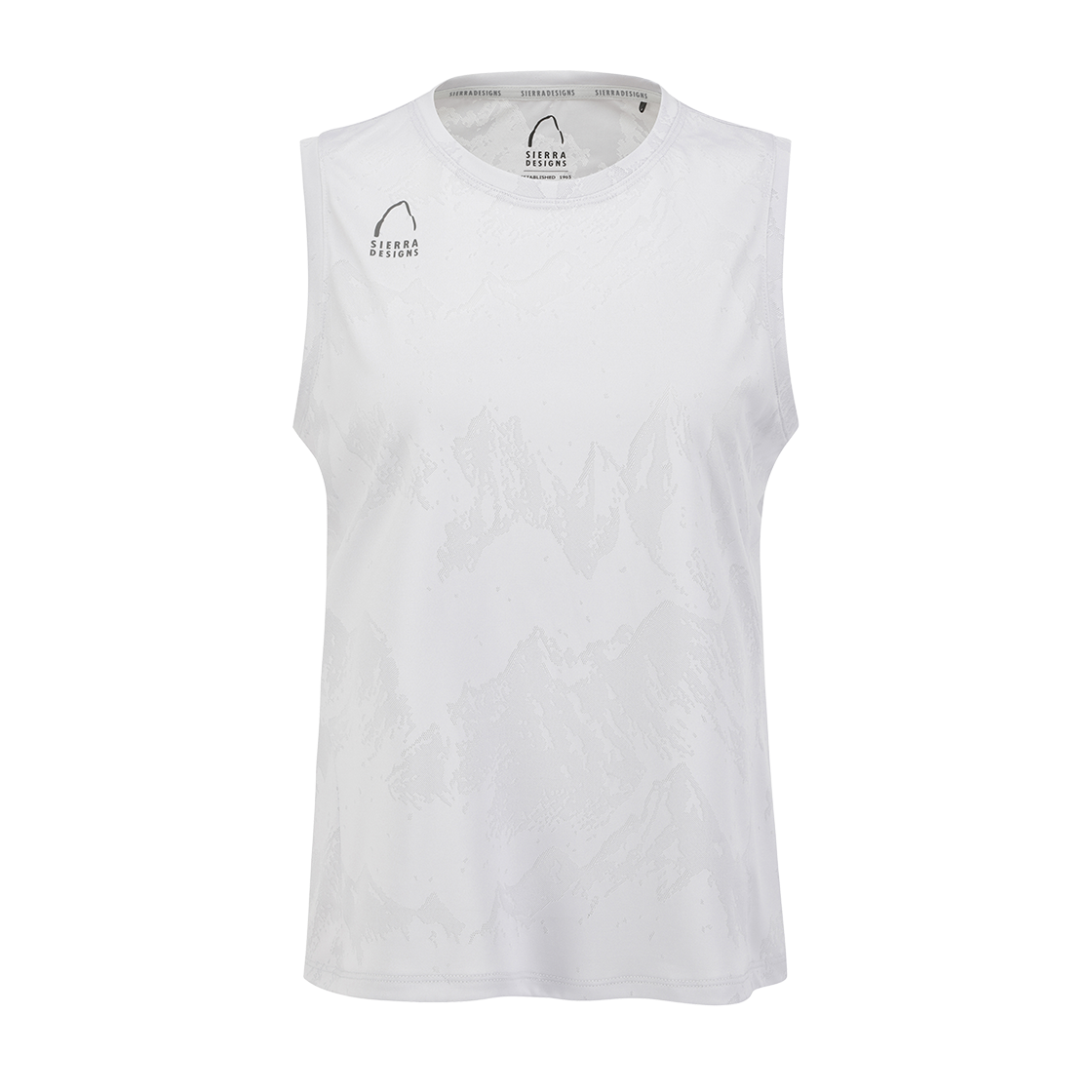 N6222BSL35LGY SIERRA DESIGNS W AIRPEAK Singlet Light Grey