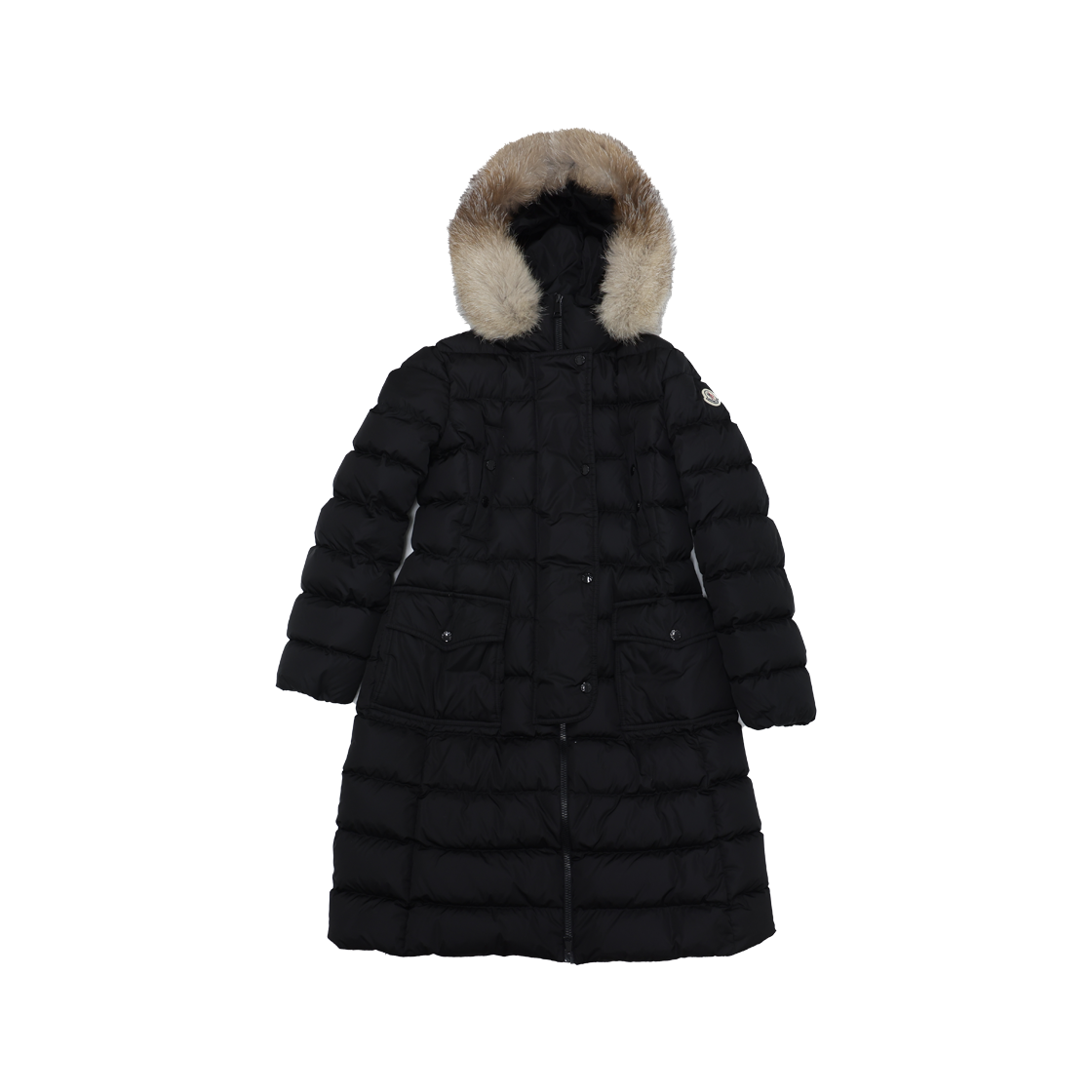 ITEJ45VLFENV Moncler Chloe Long Down Jacket Black