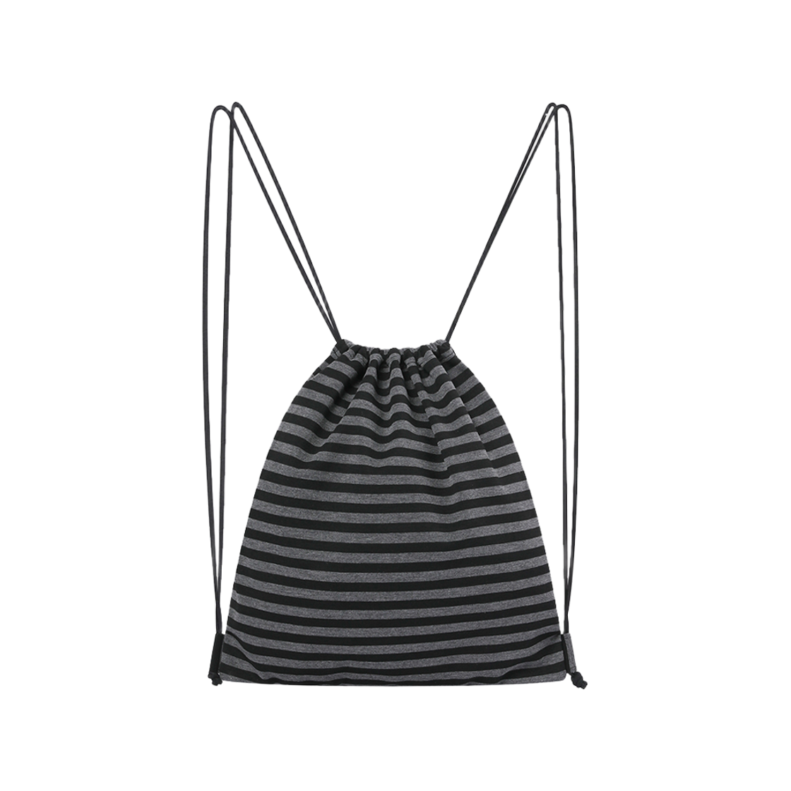 코이리스 아누 스트라이프 스트링 짐색 남녀공용 차콜-블랙(Coiris Anu Stripe String Gym Sack Unisex Charcoal-Black) - 2