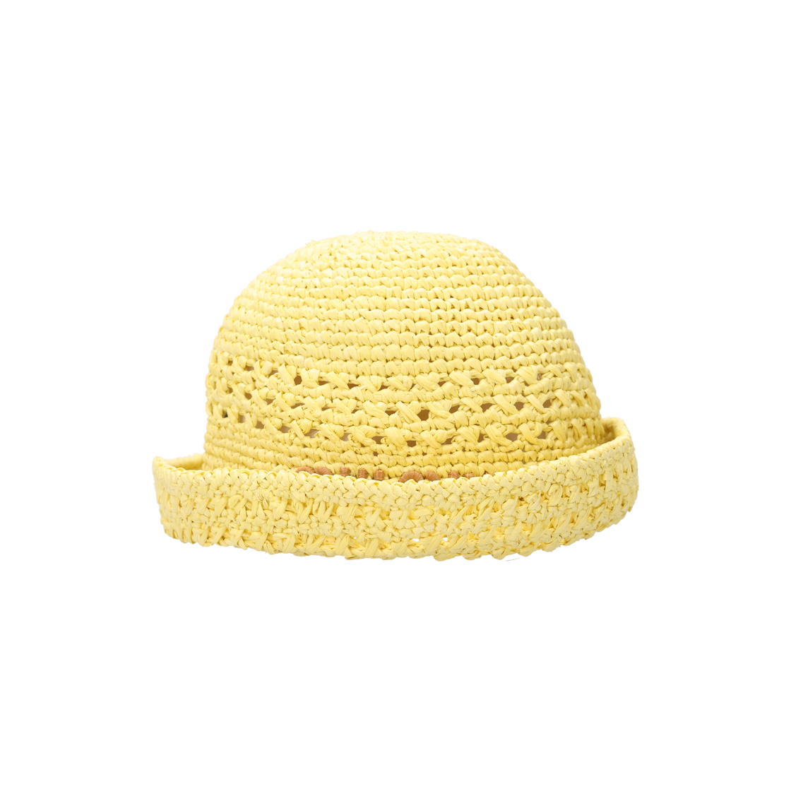 미우미우 5HC287 라피아 햇 옐로우(Miu Miu 5HC287 Rafia Hat in Yellow) - 1