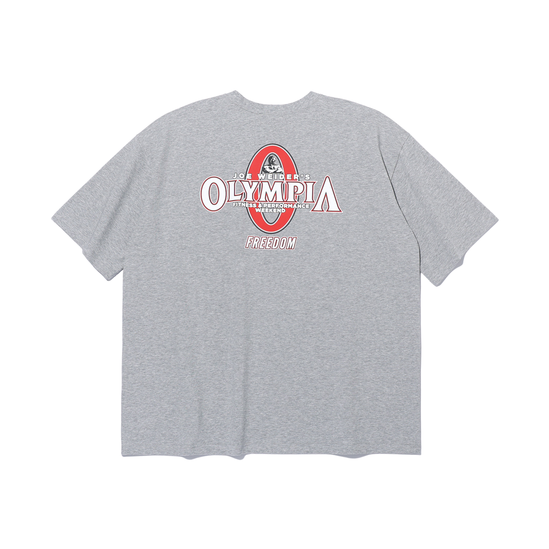 프리덤 올림피아 스몰 로고 티셔츠 그레이(FREEDOM Olympia Small Logo T-Shirts Gray) - 2