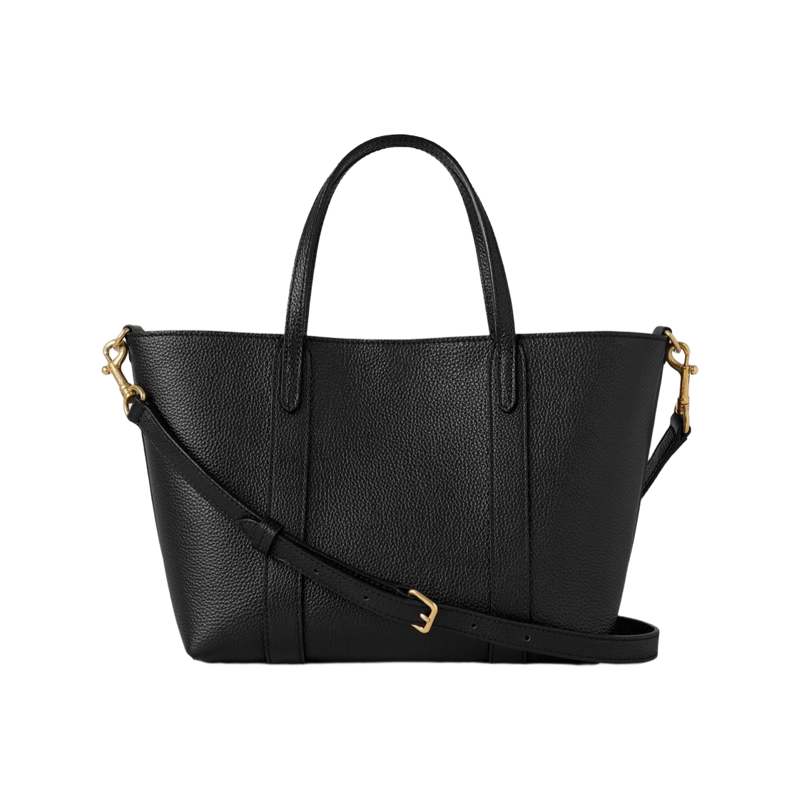 멀버리 스몰 클래식 그레인 미니 베이스워터 토트백 블랙(Mulberry Small Classic Grain Mini Bayswater Tote Bag Black) - 2