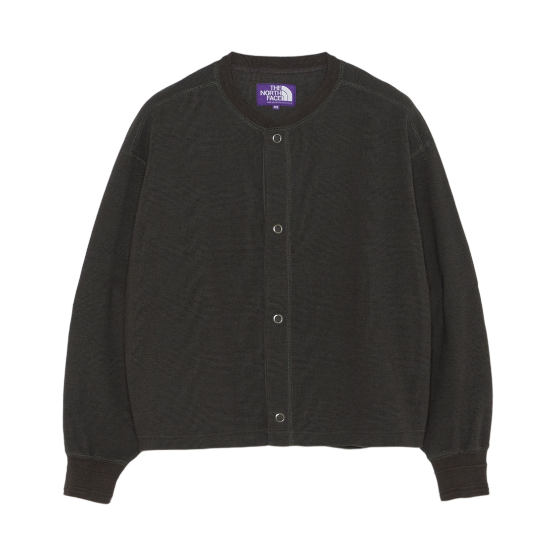 (W) 노스페이스 퍼플라벨 필드 스냅 가디건 차콜((W) The North Face Purple Label Field Snap Cardigan Charcoal) - 1