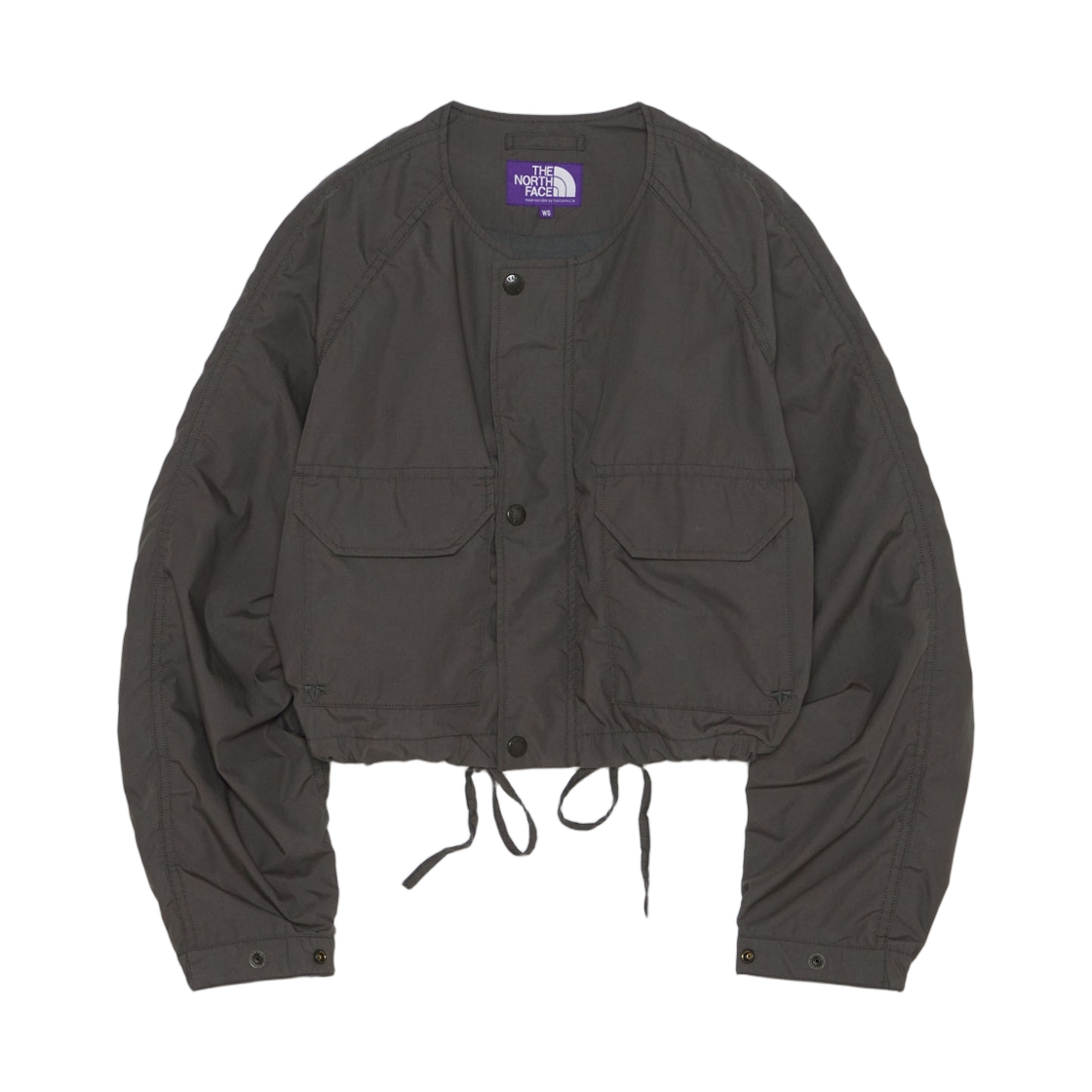 (W) 노스페이스 퍼플라벨 65 35 필드 크롭 자켓 아스팔트 그레이((W) The North Face Purple Label 65 35 Field Cropped Jacket Asphalt Gray) - 1