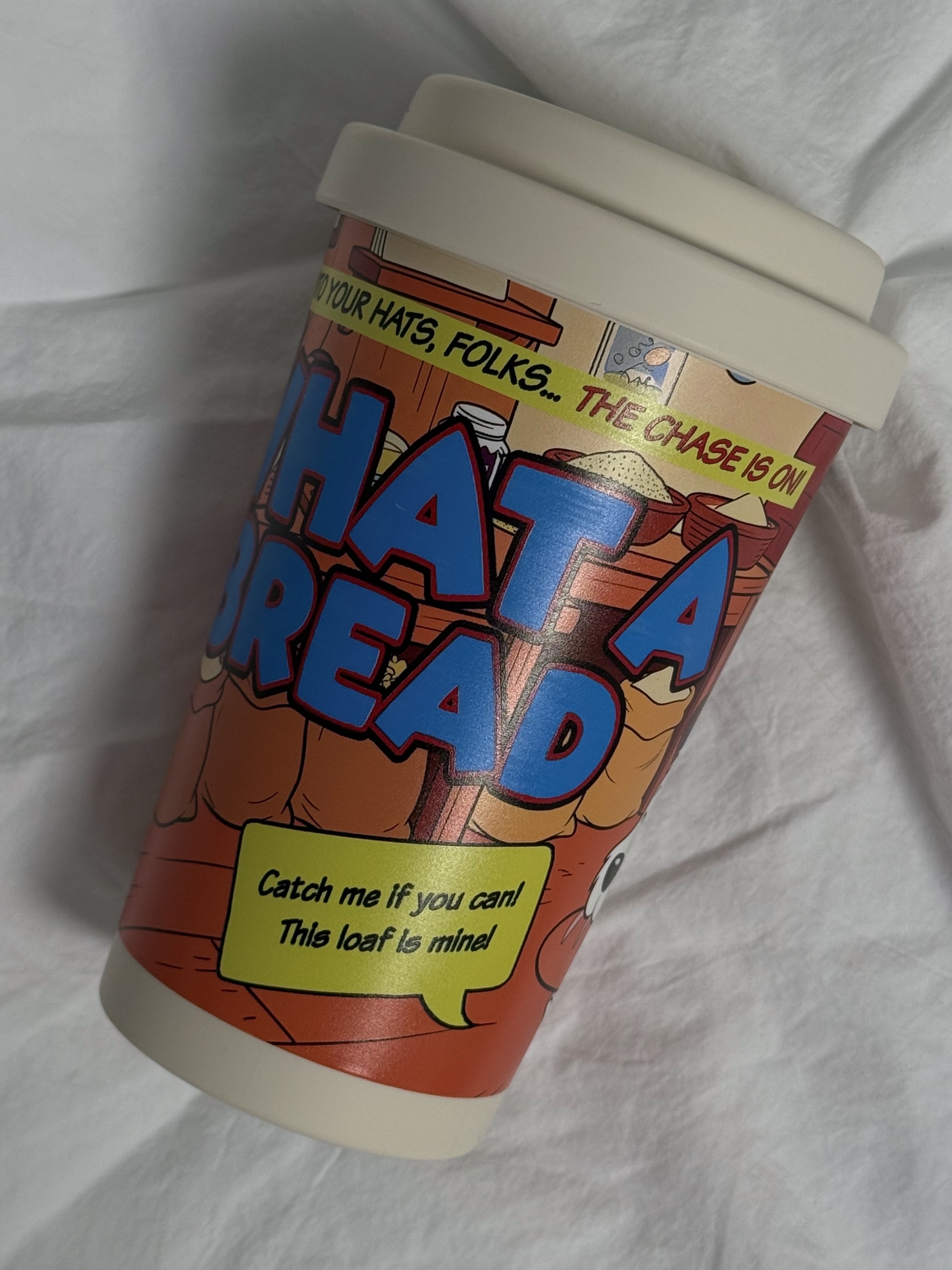 [KREAM 단독] What A Bread Daily Moments Tumbler 420ml, [KREAM 단독] What A Bread Mug White 350ml 착용 스타일 - 4