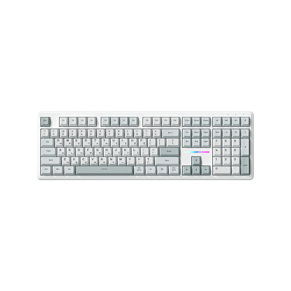 긱스타 GK108FE 유선 사무용 게이밍 풀배열 키보드 멤브레인 (4 컬러)(Geekstar GK108FE Silent Gamming Membrane Keyboard (4 colors)) - 2