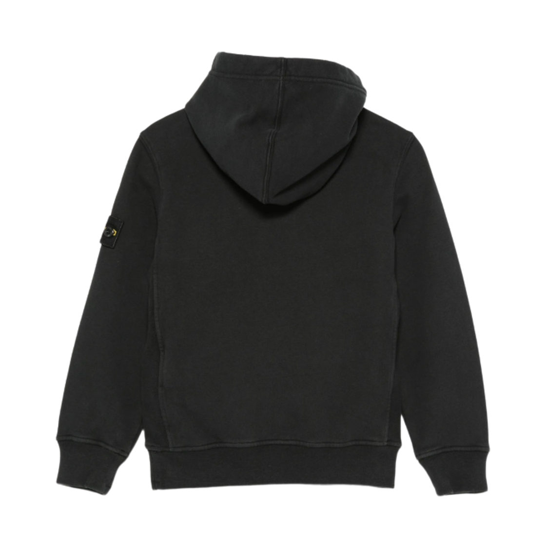 (키즈) 스톤 아일랜드 6100003 컴퍼스 배지 후드 블랙 - 26FW((Kids) Stone Island 6100003 Compass Badge Hooded Black - 26FW) - 2