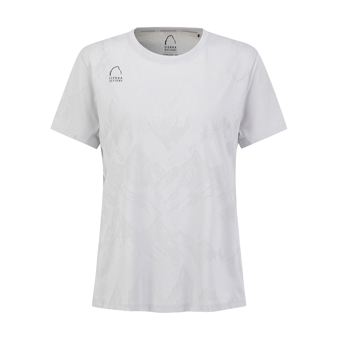 N6222BRS35LGY SIERRA DESIGNS W AIRPEAK Short Sleeve Light Grey