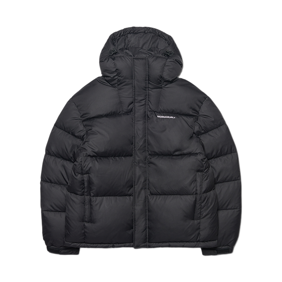 NMWF52DW15BLK NOMANUAL Hestia Hooded Duck Down Black