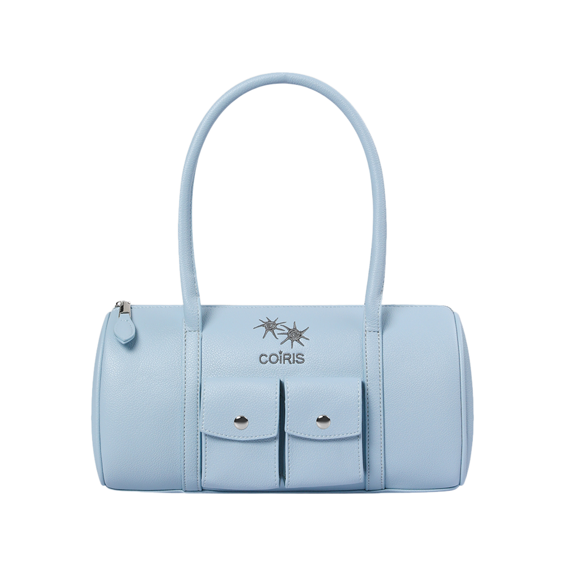 C-P00000JD Coiris Torq Pocket Leather Duffle Shoulder Bag Sora