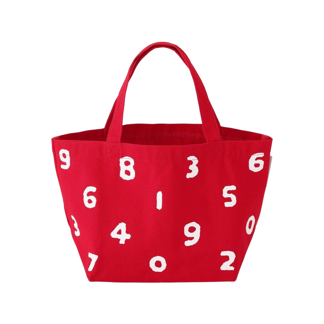 소우소우 프로모션 캔버스 스몰 토트백 레드 화이트(Sou Sou Promotion Canvas Small Tote Bag Red White)