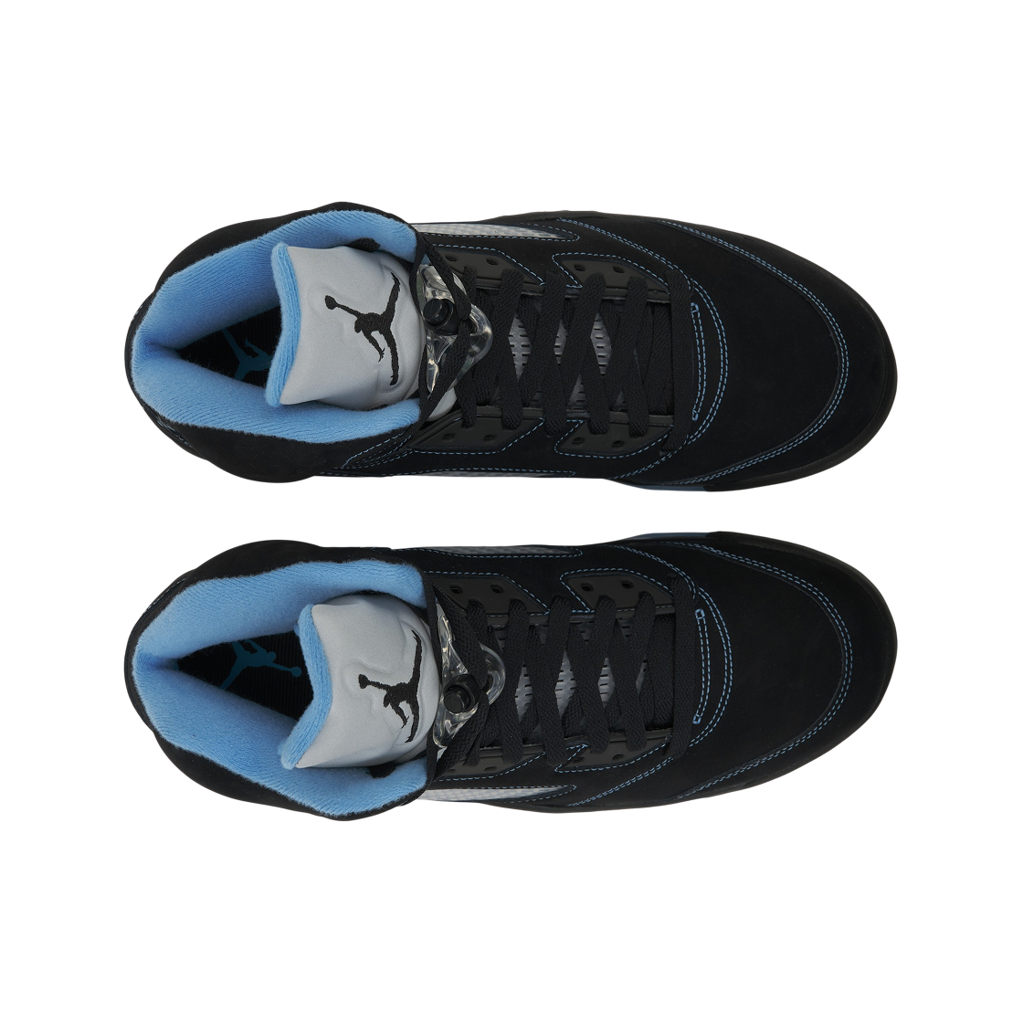 조던 5 블랙 캐롤라이나 블랙 앤 유니버시티 블루(Jordan 5 Black Carolina Black and University Blue) - 5