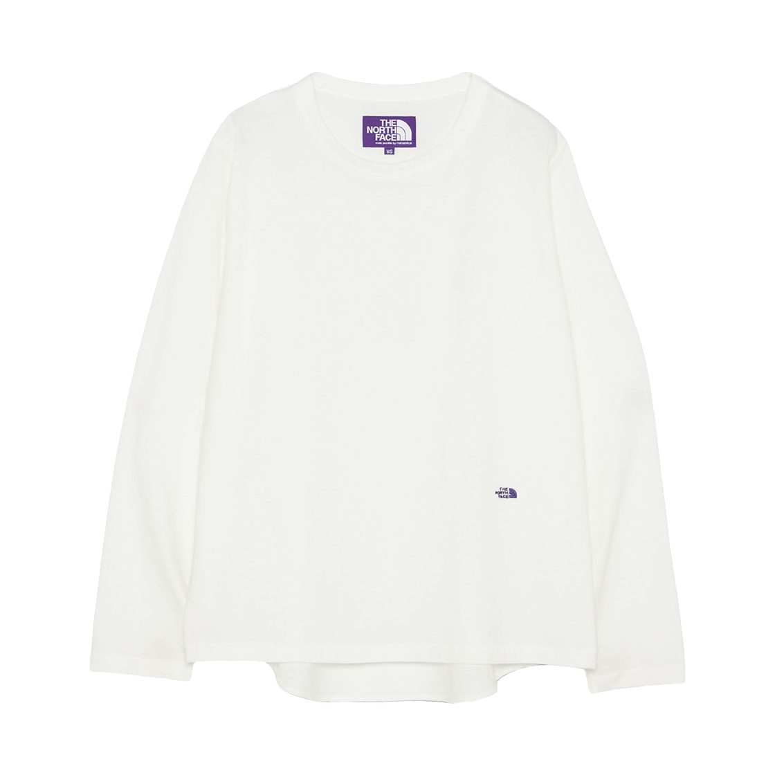 (W) 노스페이스 퍼플라벨 마운틴 필드 롱슬리브 티셔츠 오프 화이트((W) The North Face Purple Label Mountain Field Long Sleeve T-Shirt Off White) - 1