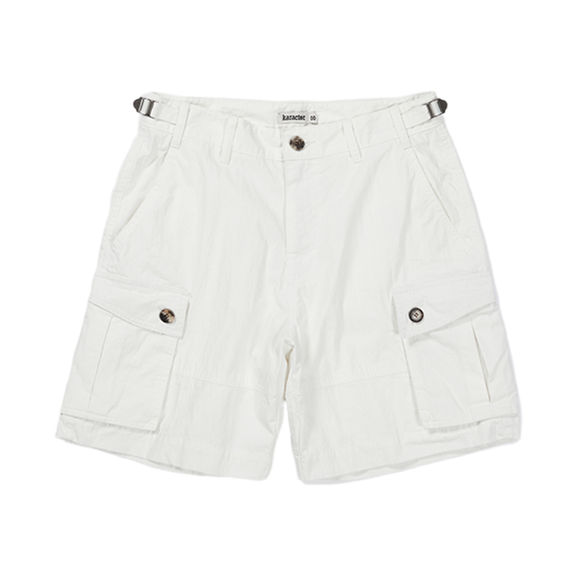 카락터 이슈 카고 쇼츠 화이트(Karactor Issue Cargo Shorts White)