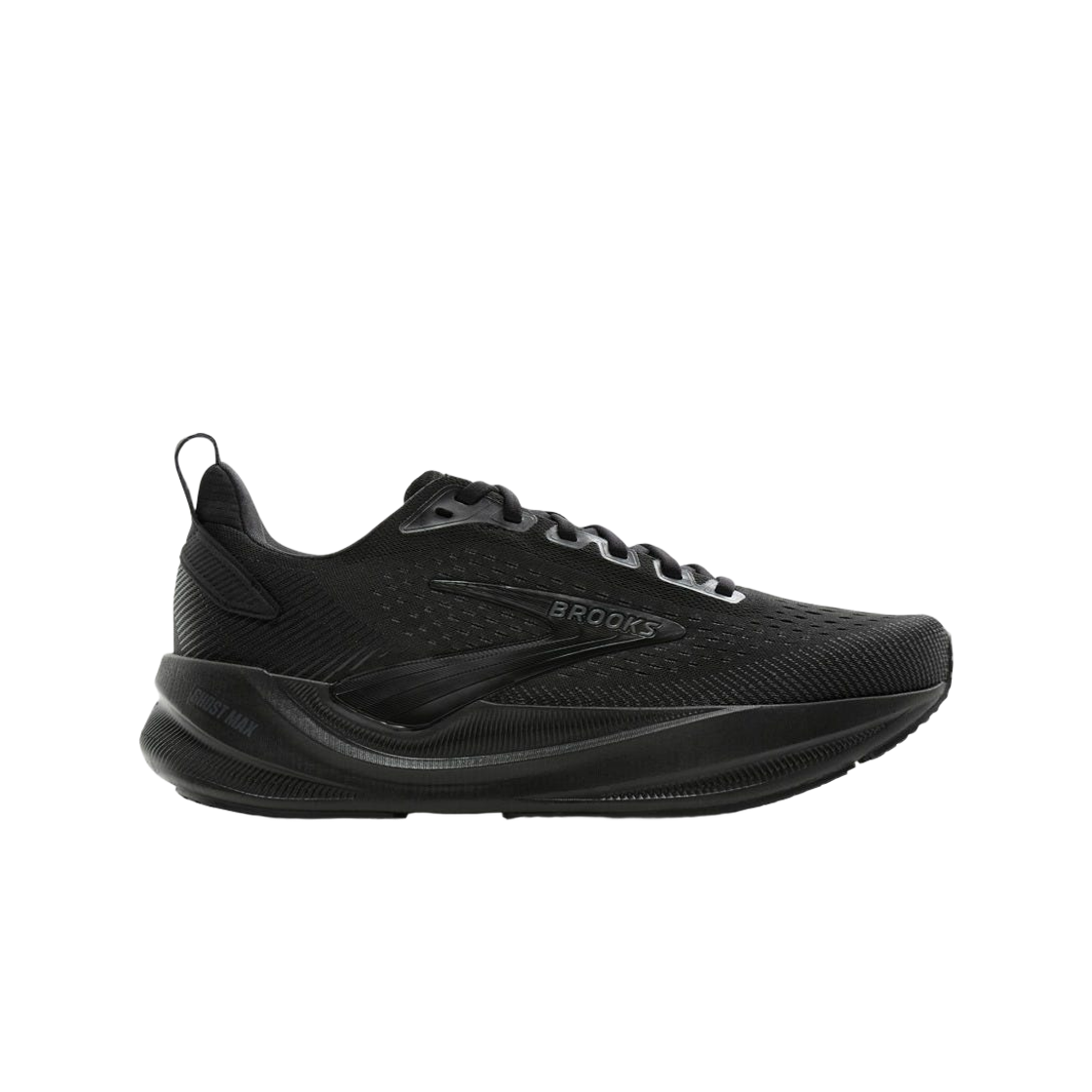 브룩스 러닝 고스트 맥스 4 블랙 에보니 - 2E 와이드(Brooks Running Ghost Max 4 Black Ebony - 2E Wide) - 1