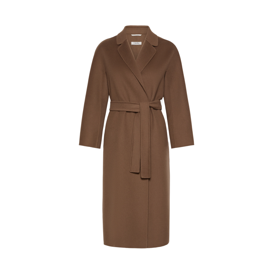 ESTURIA-097 (W) S Max Mara Esturia Virgin Wool Coat Mud