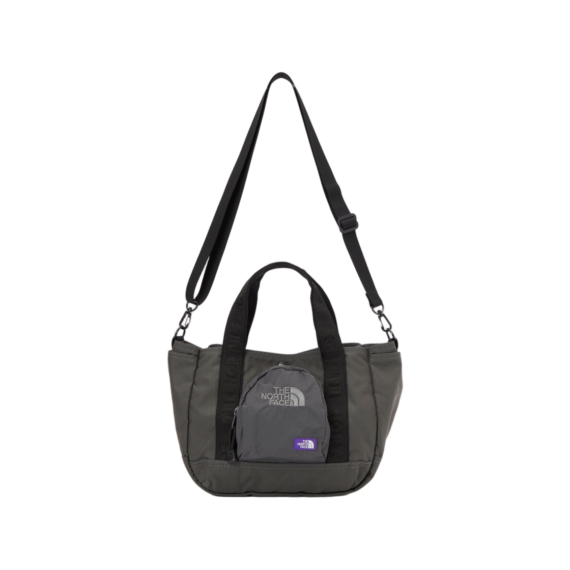 노스페이스 퍼플라벨 코듀라 나일론 숄더 토트백 아스팔트 그레이(The North Face Purple Label Cordura Nylon Shoulder Tote Bag Asphalt Gray) - 1