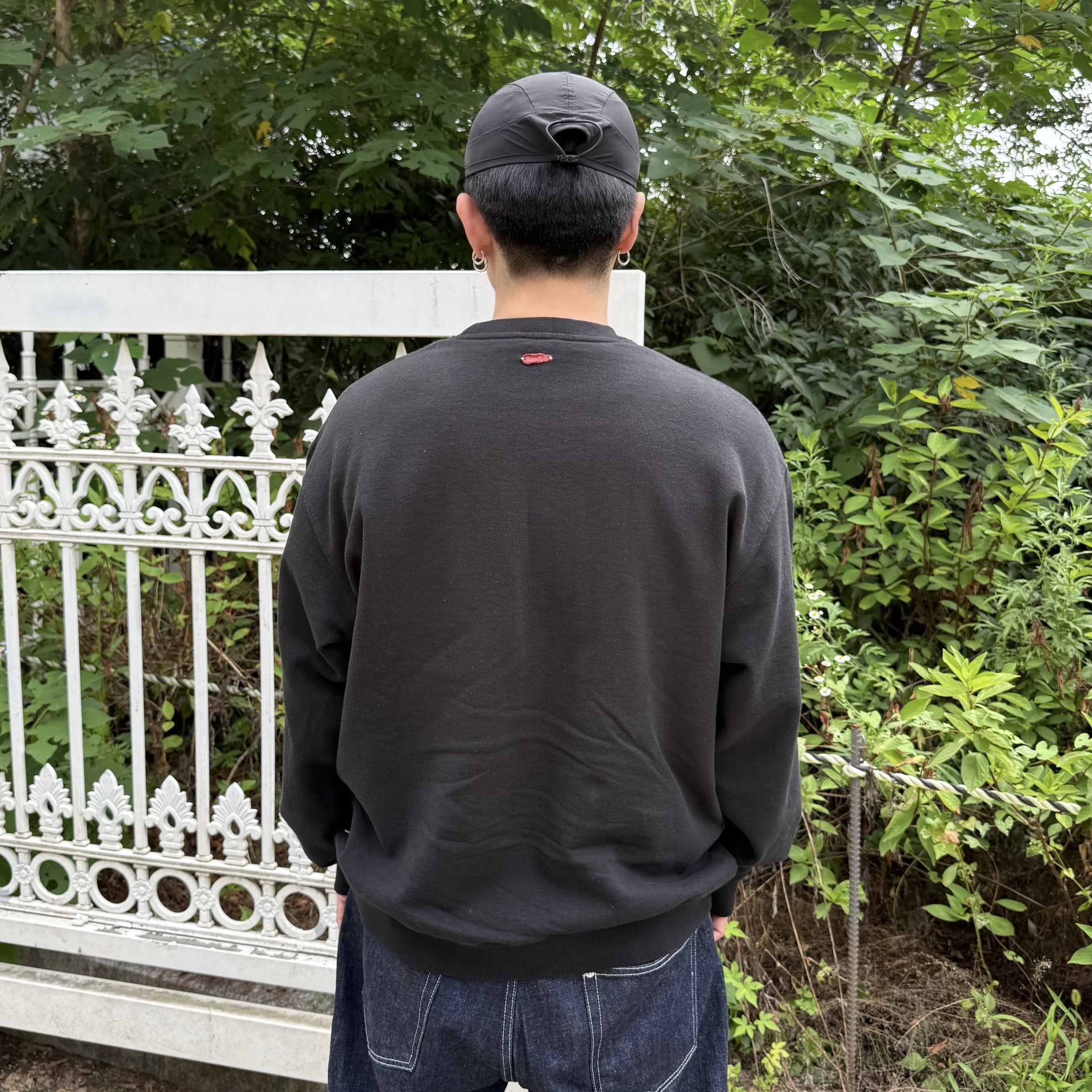 AKRYL Jersey Tee Super Black - 26FW, AKRYL Denim Boxy Pants One Wash - 26FW ์ฐฉ์ฉ ์คํ์ผ - 10