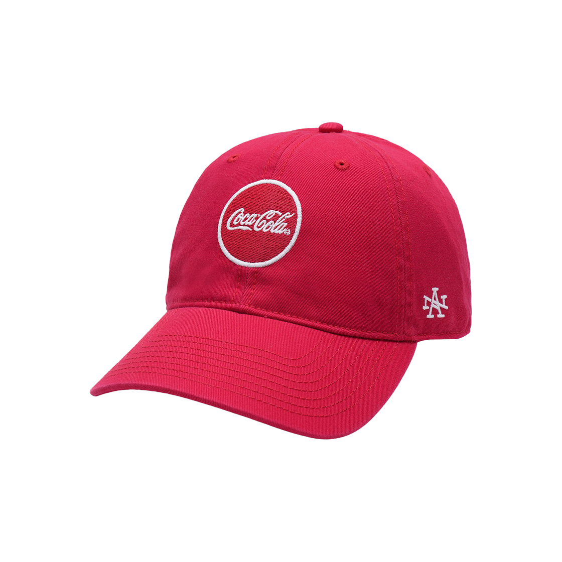 SMU674NCOKE-RED American Needle Coca-Cola Circle Logo Ballpark Cap_Red