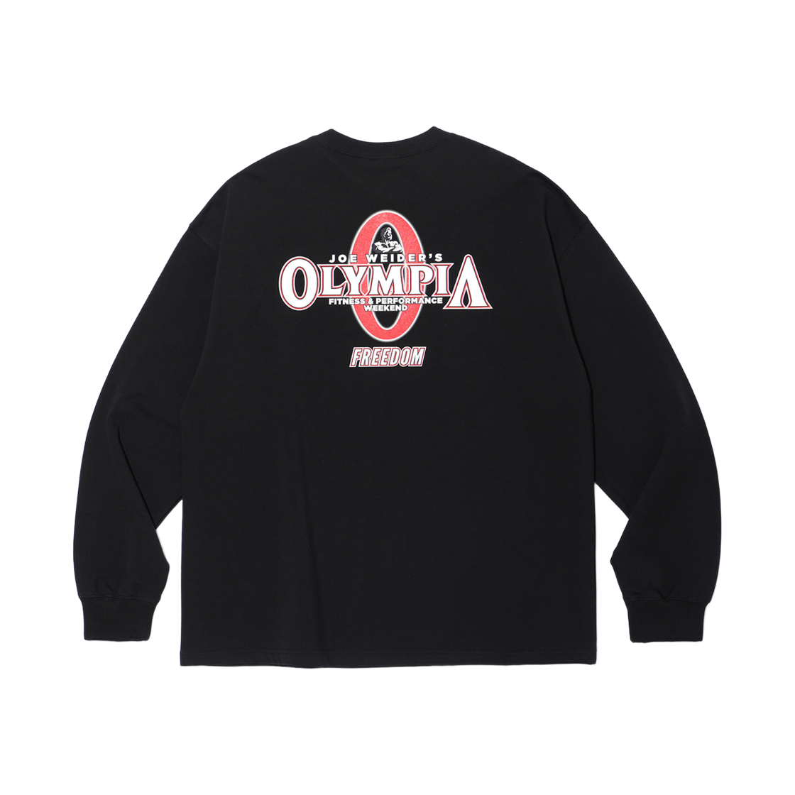 프리덤 올림피아 스몰 로고 롱 슬리브 블랙(FREEDOM Olympia Small Logo Long Sleeve Black) - 2