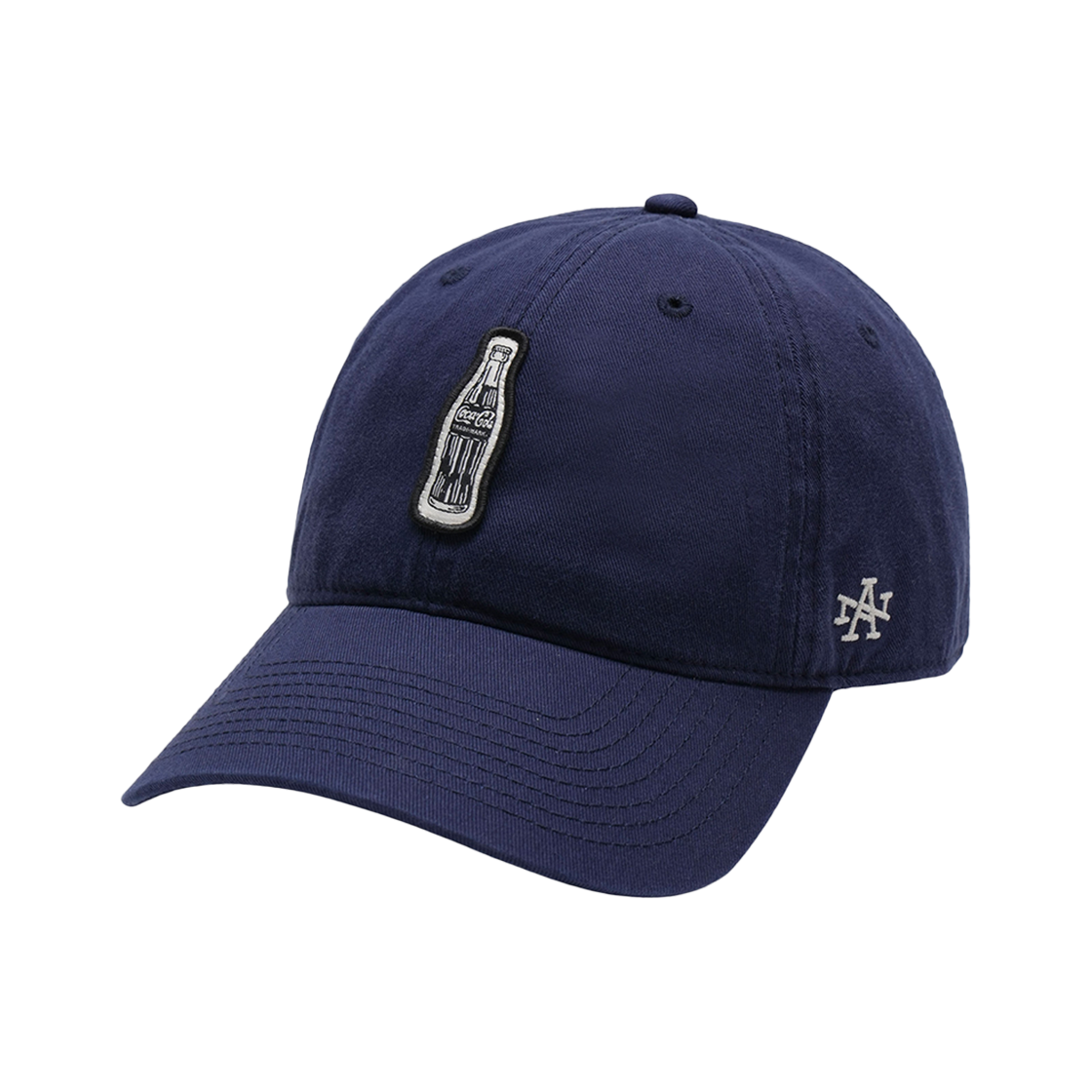 SMU674FCOKE-NAVY American Needle Coca-Cola 1971 Unitygraphic Ballpark Cap_Navy