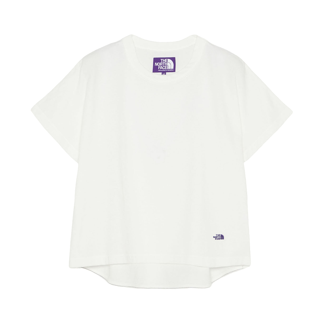 (W) 노스페이스 퍼플라벨 마운틴 필드 티셔츠 오프 화이트((W) The North Face Purple Label Mountain Field T-Shirt Off White) - 1