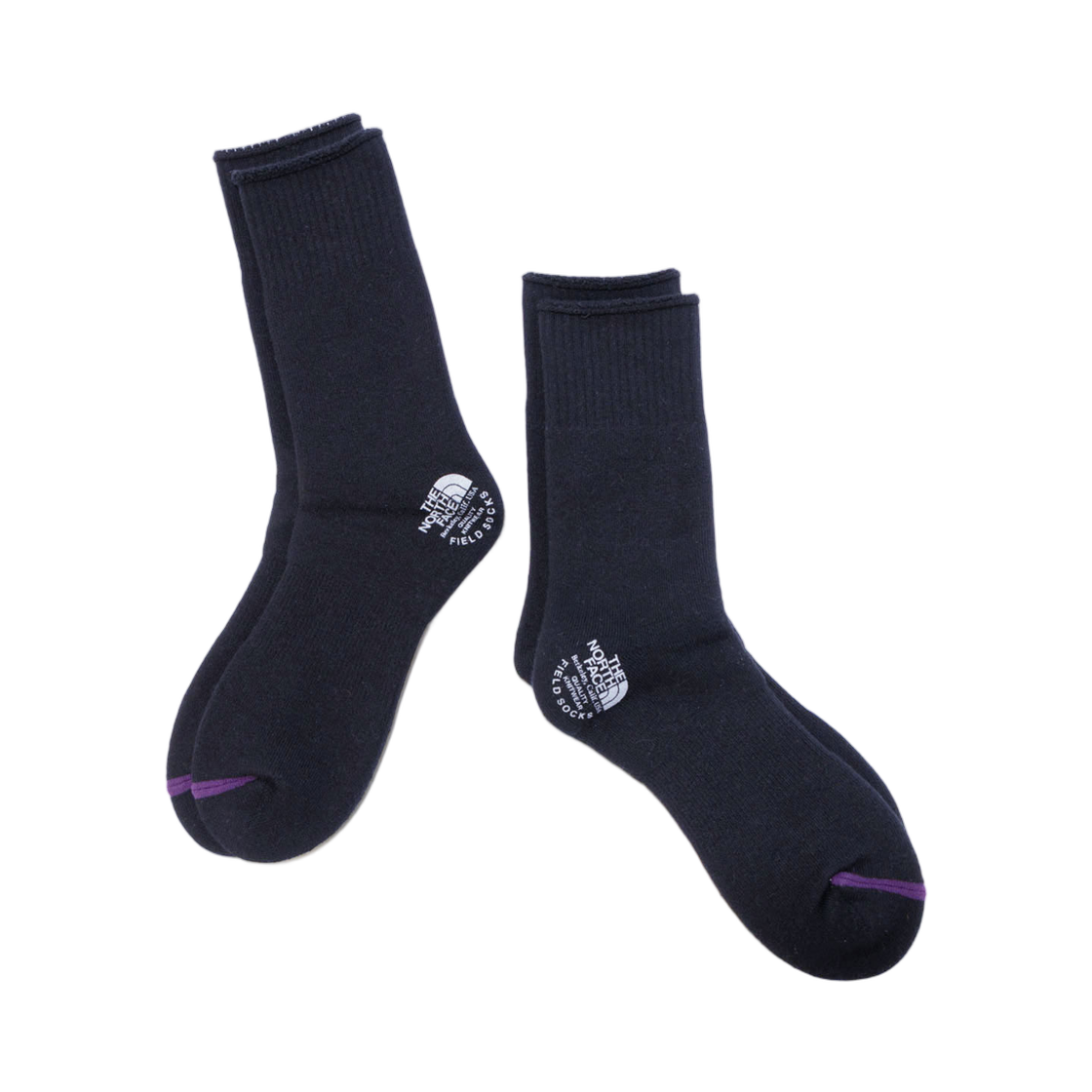 노스페이스 퍼플라벨 팩 필드 삭스 2P 네이비(The North Face Purple Label Pack Field Socks 2P Navy)