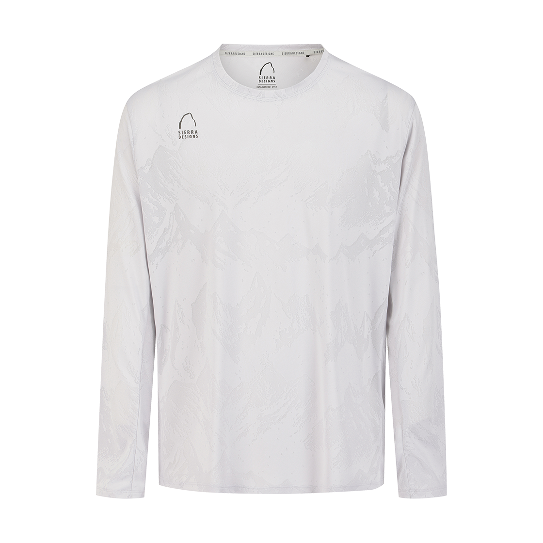N6221BRL35LGY SIERRA DESIGNS AIRPEAK Long Sleeve Light Grey