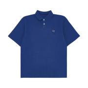 Ader Error Sig; TRS Tag Polo T-Shirt 01 Z-Blue