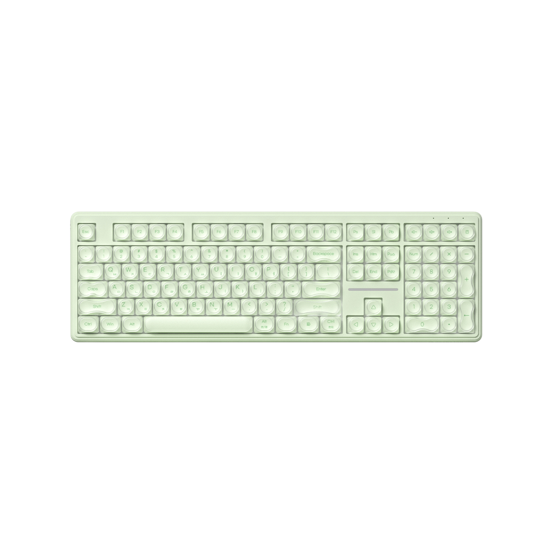 긱스타 파운데이션 유선 사무용 저소음 멤브레인 키보드 (3 컬러)(Geekstar FOUNDATION Membrane Keyboard (3 colors)) - 1