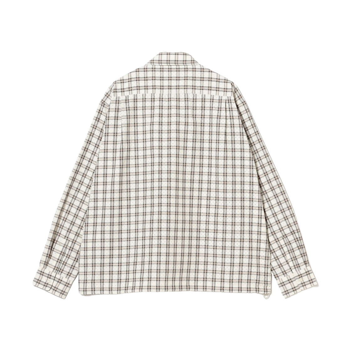 빔즈 하프 집 풀오버 셔츠 베이지(Beams Half Zip Pullover Shirt Beige) - 2