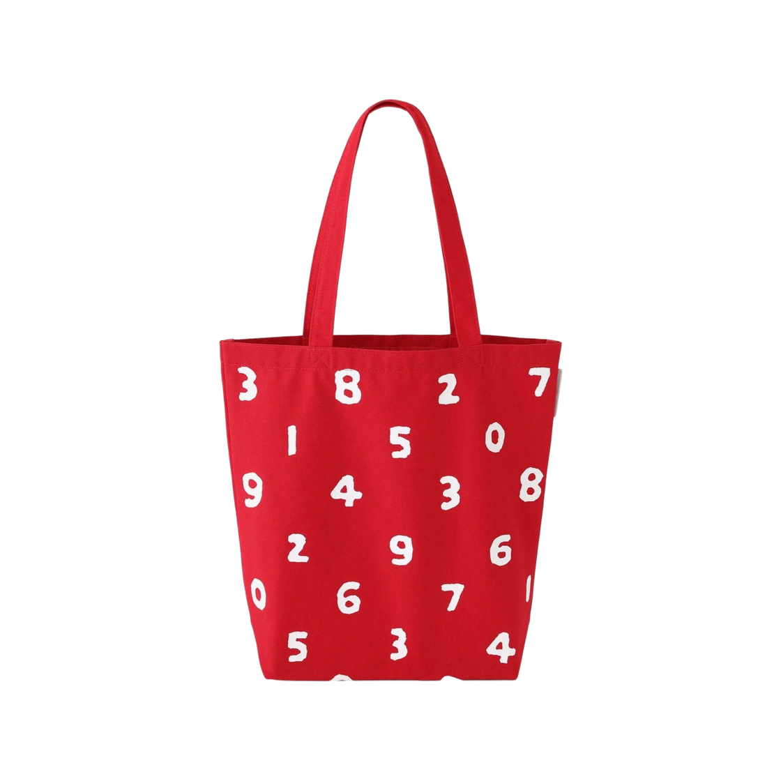 소우소우 프로모션 캔버스 미디움 토트백 레드 화이트(Sou Sou Promotion Canvas Medium Tote Bag Red White)