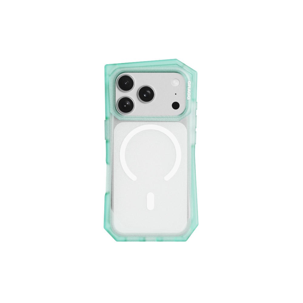[5%적립/15%쿠폰] 맥세이프 랜딩 코너 케이스 - 클리어 민트([5%적립/15%쿠폰] MAGSAFE LANDING CORNER CASE - CLEAR MINT)