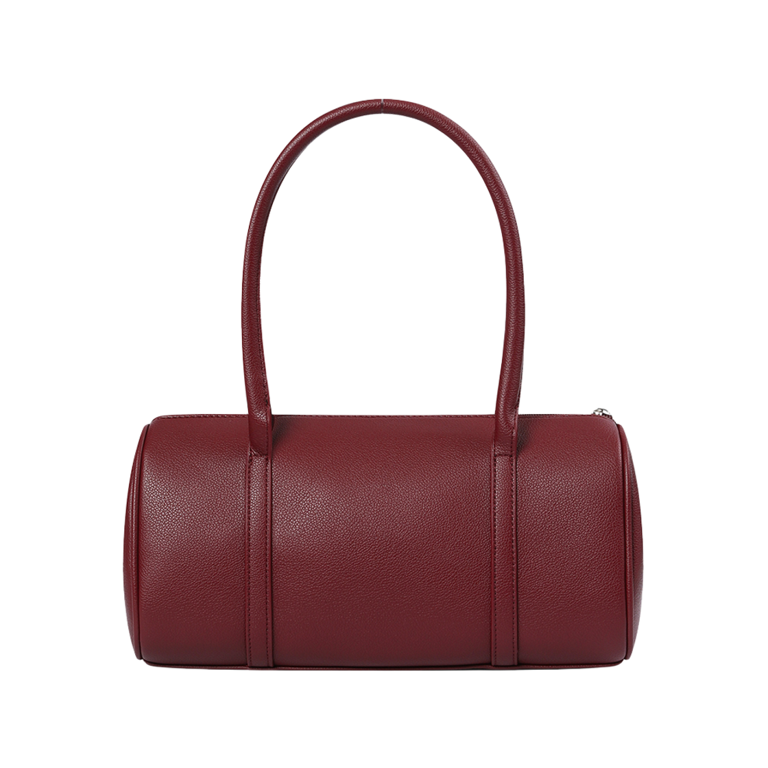 코이리스 토크 포켓 레더 더플 숄더백 버건디(Coiris Torq Pocket Leather Duffle Shoulder Bag Burgundy) - 2