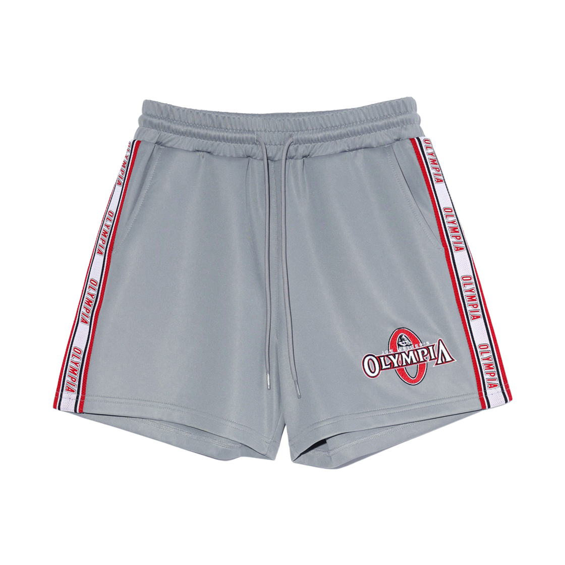 프리덤 우먼스 올림피아 레터링 쇼츠 그레이(FREEDOM Womens Olympia Lettering Shorts Gray)