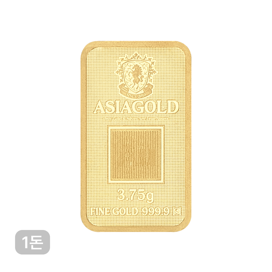 금 아시아골드 골드바 3.75g(Gold Asiagold Gold Bar 3.75g)