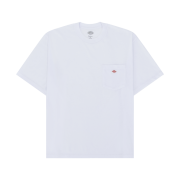 Danton Plain Short Sleeve Pocket T-Shirt White