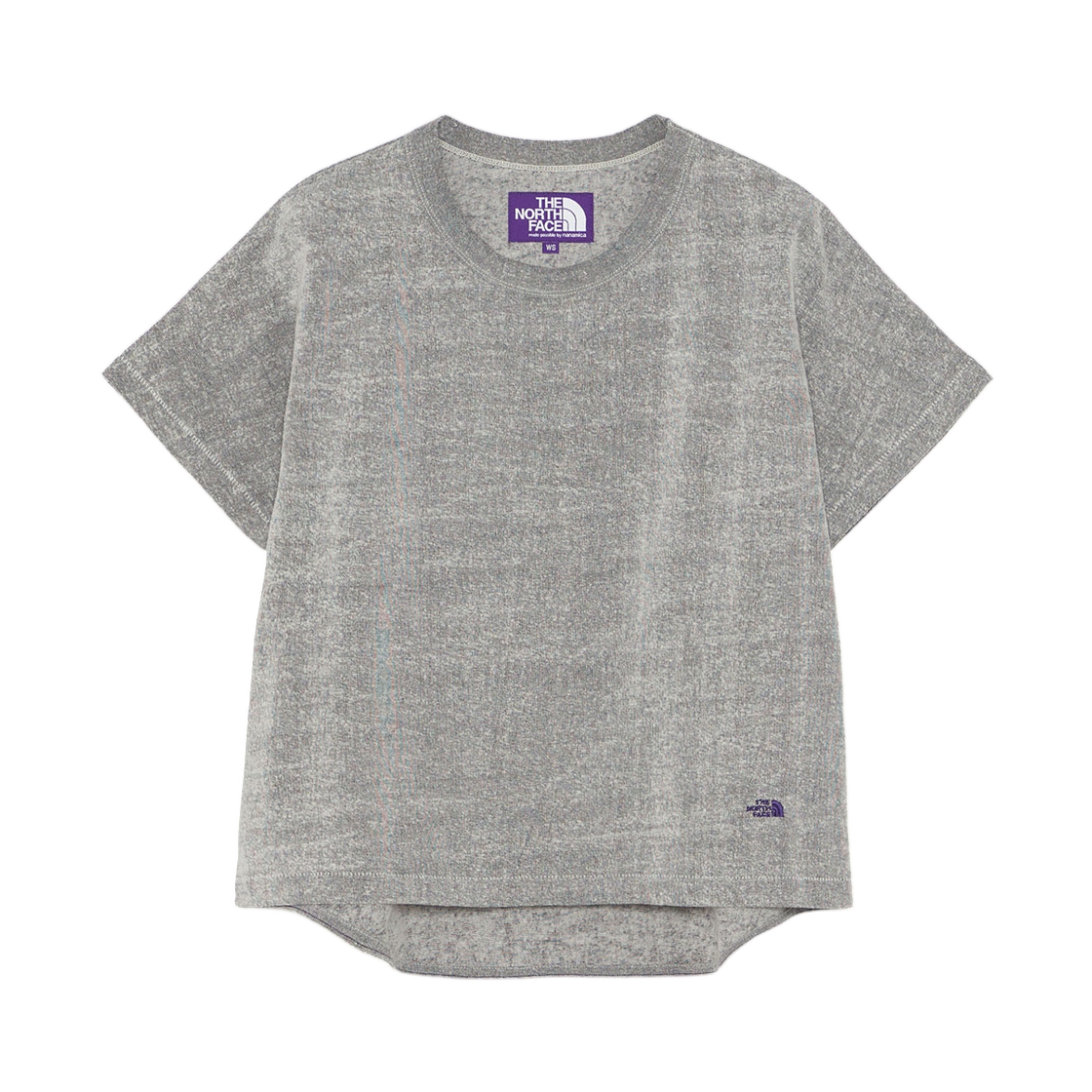 (W) 노스페이스 퍼플라벨 마운틴 필드 티셔츠 믹스 그레이((W) The North Face Purple Label Mountain Field T-Shirt Mix Gray) - 1