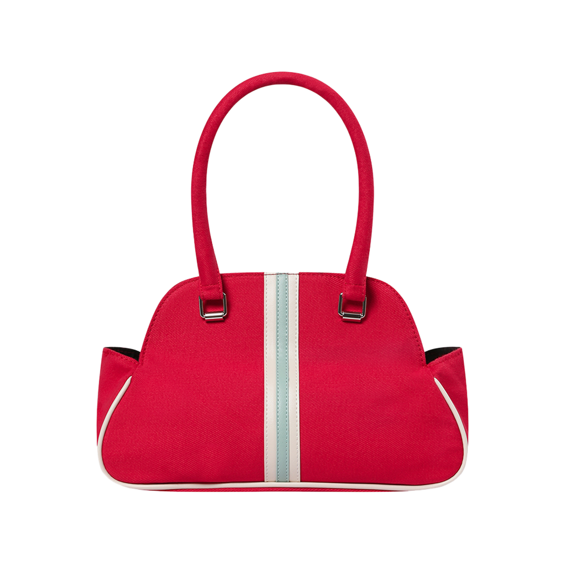 코이리스 모릭 하프문 캔버스 볼링 백 레드(Coiris Morik Halfmoon Canvas Bowling Bag Red) - 2