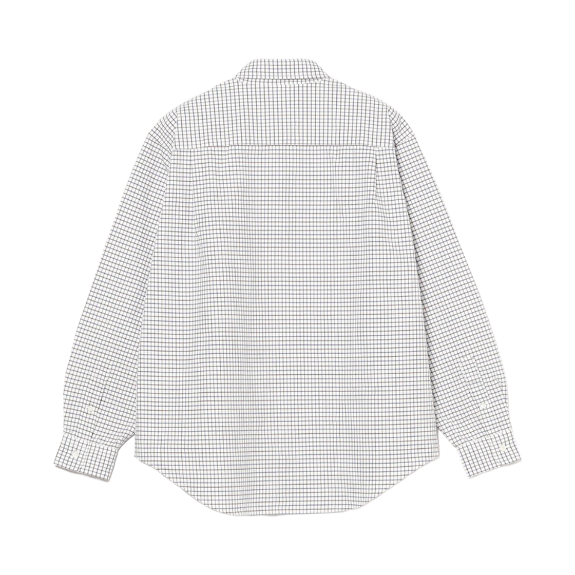 빔즈 헤비 옥스포드 버튼 다운 셔츠 블루 퍼플 체크(Beams Heavy Oxford Button Down Shirt Blue Purple Check) - 2