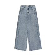 (W) Adidas Adibreak Denim Pants Blue - KR sizing