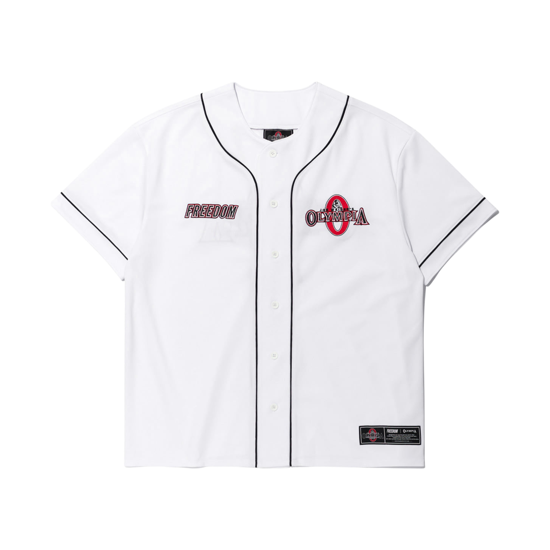 프리덤 올림피아 베이스볼 져지 화이트(FREEDOM Olympia Baseball Jersey White)